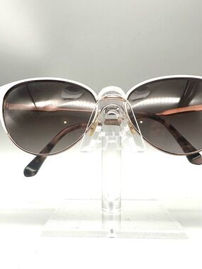 Kate Spade Ianna/G/S Sunglasses White Rose Gold Cat Eye Gradient Brown 56 16 140